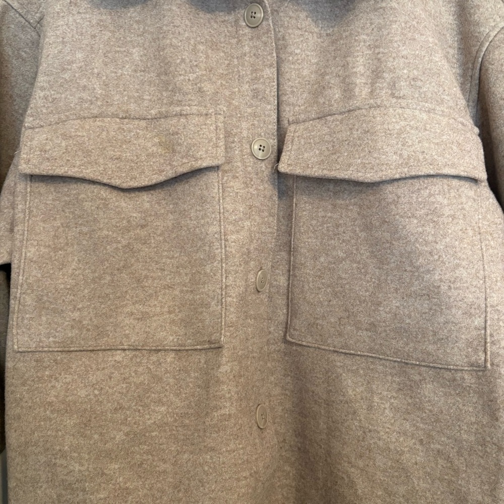 H&M Beige Oversized Jacket - Picture 4 of 8